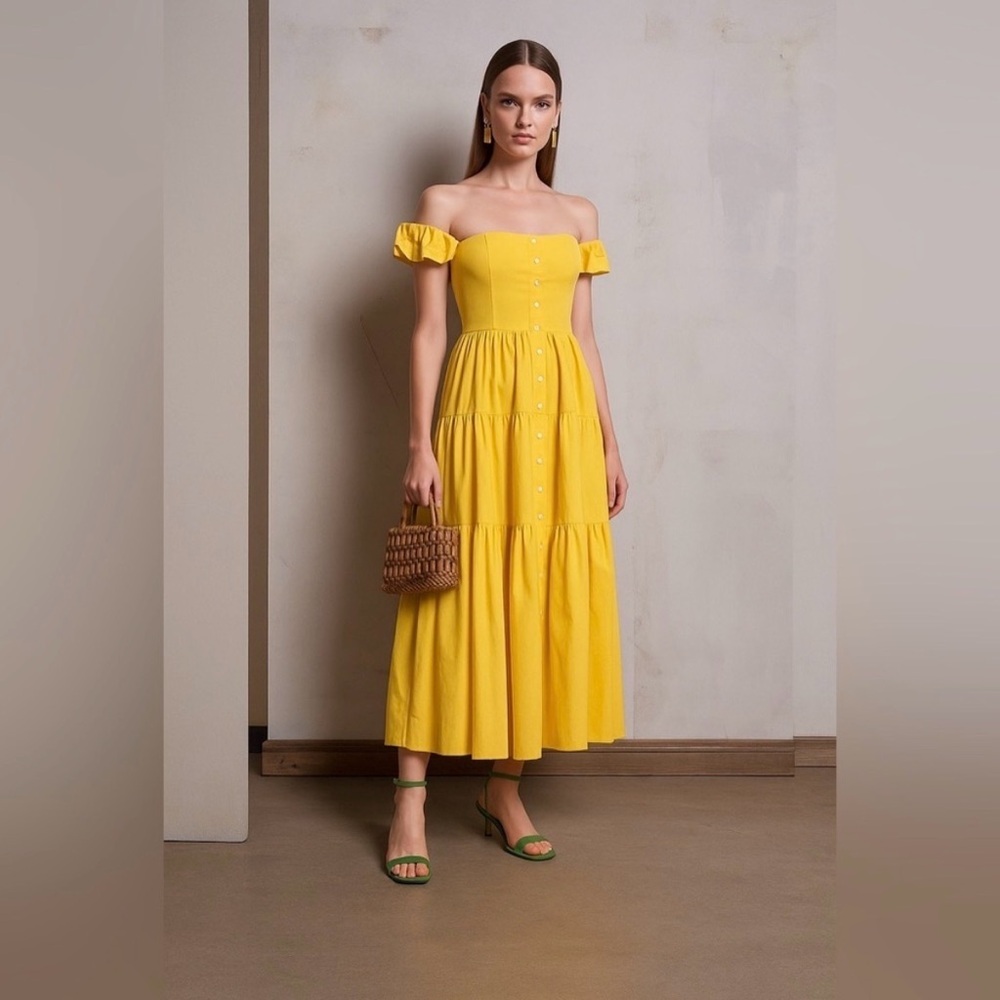 Staud Elio Dress/Size Small